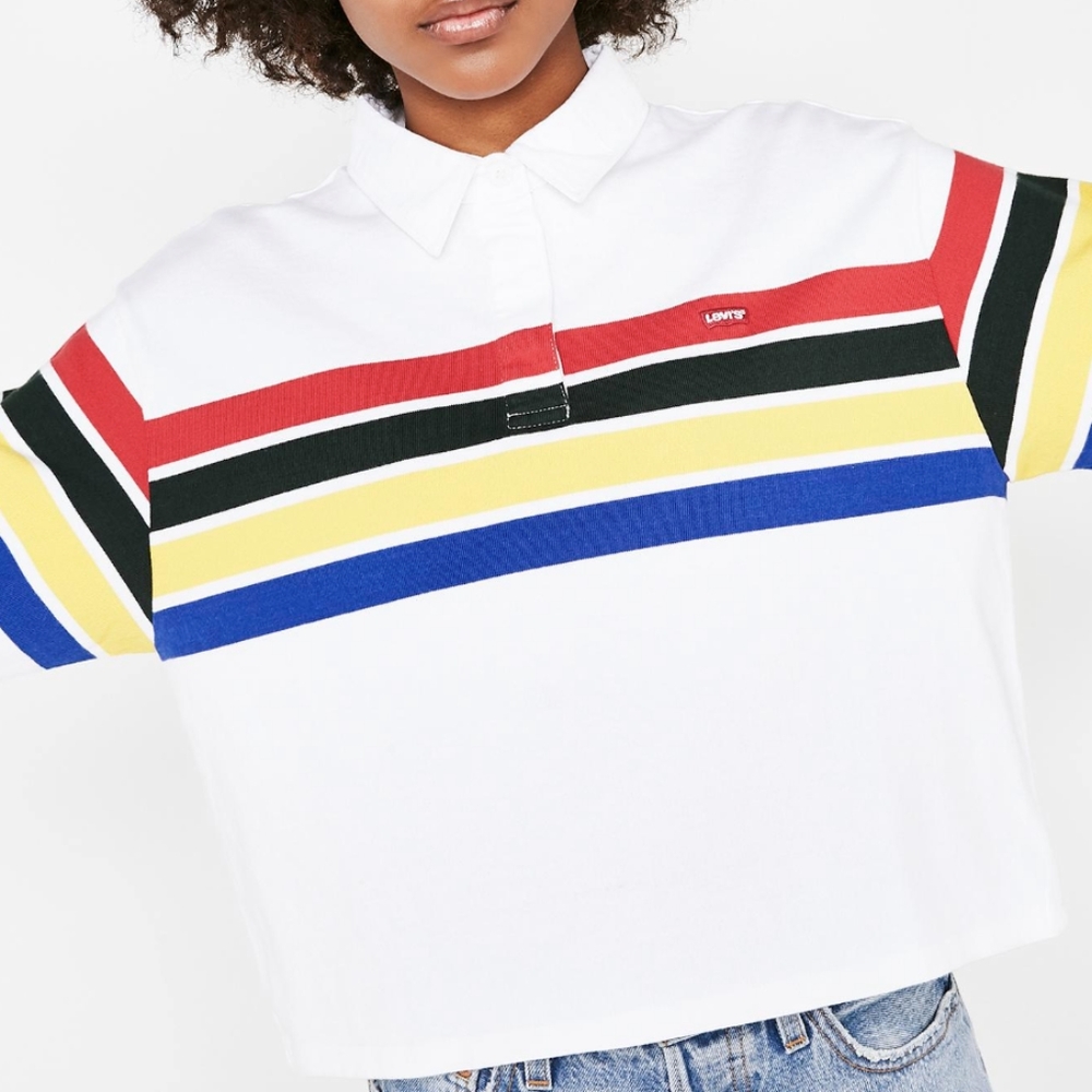 Levi's Cropped Rugby Shirt